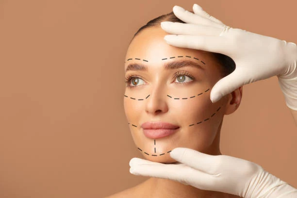 صورة توضيحية لاستشارة تجميل الوجه