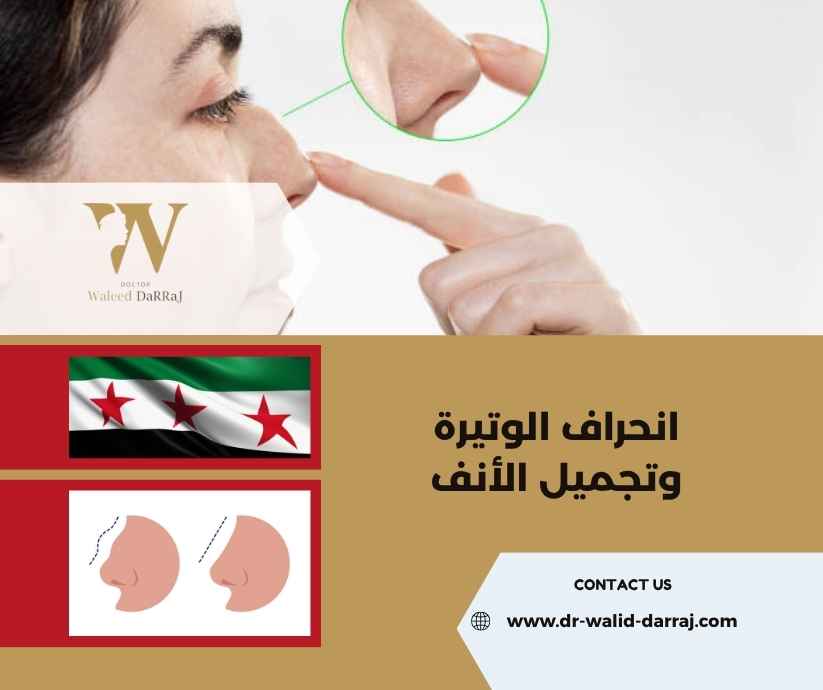 انحراف الوتيرة وتجميل الأنف