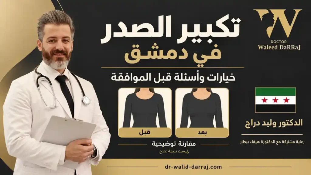 تكبير الصدر في دمشق: خيارات وأسئلة قبل الموافقة