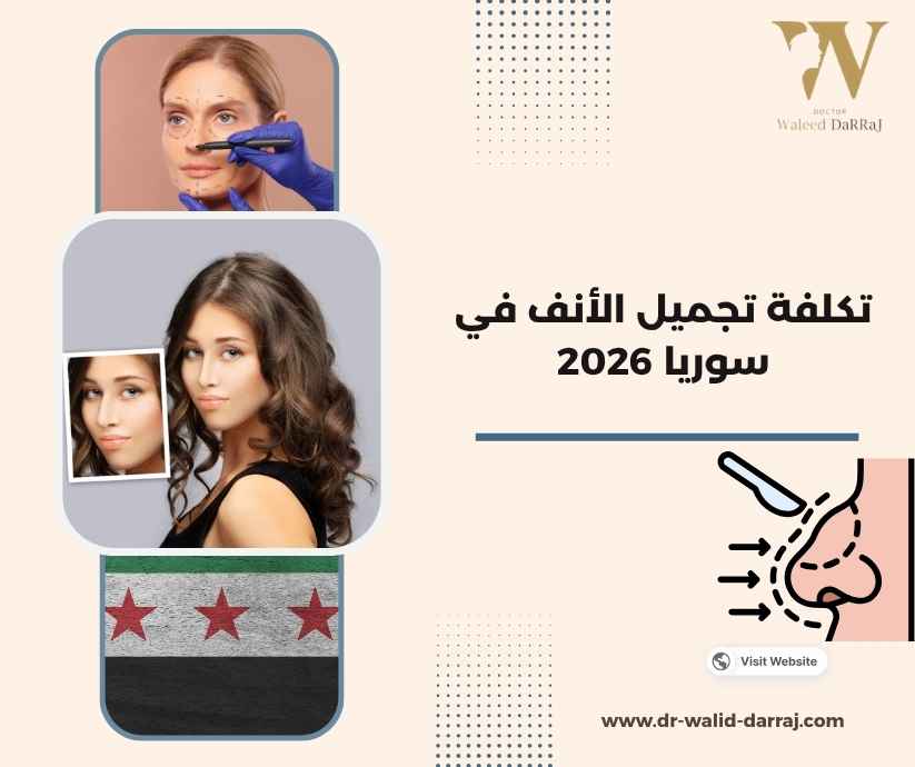 تكلفة تجميل الأنف في سوريا 2026